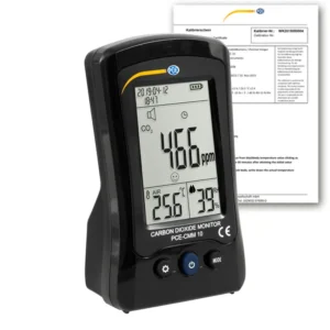 Afficheur de CO2 PCE-CMM 10-ICA avec certificat d'étalonnage ISO