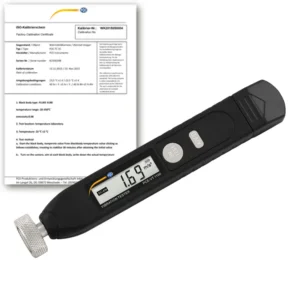 Analyseur de vibration PCE-VT 1100M-ICA avec certificat d’étalonnage ISO