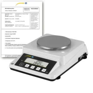 Balance de grammage PCE-DMS 310-ICA avec certificat d'étalonnage ISO