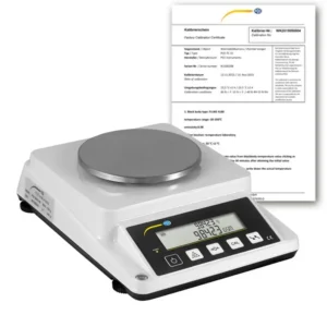 Balance de laboratoire PCE-DMS 1100-ICA avec certificat d'étalonnage ISO