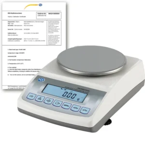 Balance de précision PCE-BT 2000-ICA avec certificat d’étalonnage ISO