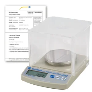 Balance pour papier PCE-DMS 200-ICA avec certificat d'étalonnage ISO