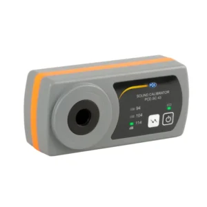 Calibrateur acoustique PCE-SC 43-ICA avec certificat d'étalonnage ISO