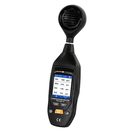 Capteur de CO2 professionnel PCE-COG 10