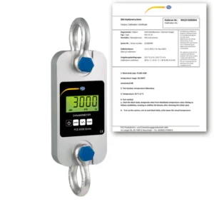 Cellule de charge de traction PCE-DDM 3WI-ICA avec certificat d'étalonnage ISO