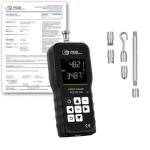 Cellule de charge PCE-FM 50N-ICA avec certificat d'étalonnage ISO