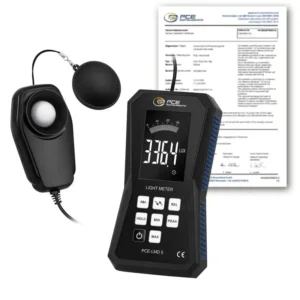 Contrôleur de lumière PCE-LMD 5-ICA avec certificat d'étalonnage ISO