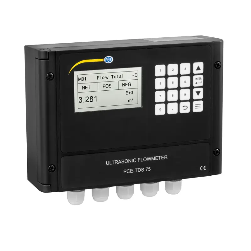 Débitmètre ultrasonique à installation permanente PCE-TDS 75