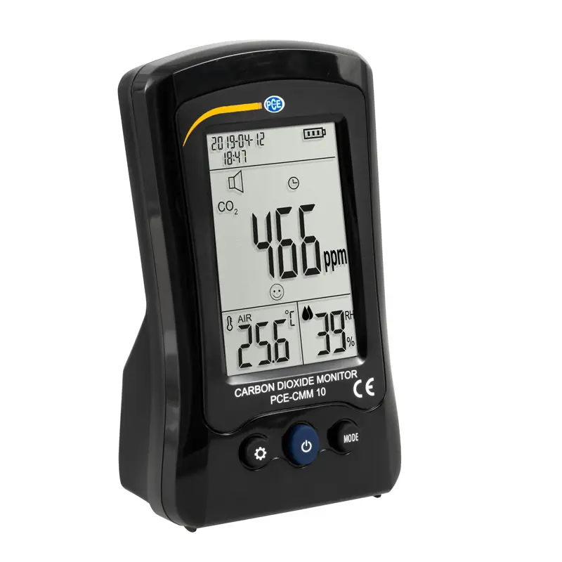 Détecteur de dioxyde de carbone CO2 PCE-CMM 10