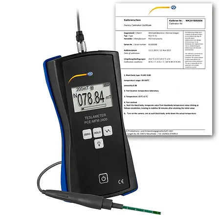 Détecteur de rayonnements électromagnétiques PCE-MFM 2400-ICA | Certificat ISO