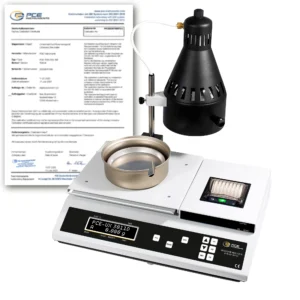 Dessiccateur PCE-UX 3011D-ICA avec certificat d'étalonnage ISO