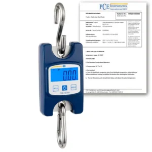 Dynamometre-Peson-Crochet-peseur PCE-HS 50N avec certificat d'étalonnage ISO