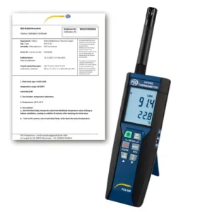 Hygromètre PCE-330-ICA avec certificat d'étalonnage ISO inclus