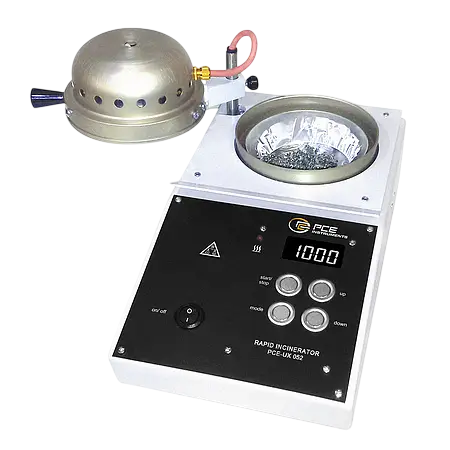 Incinérateur rapide PCE-UX 052
