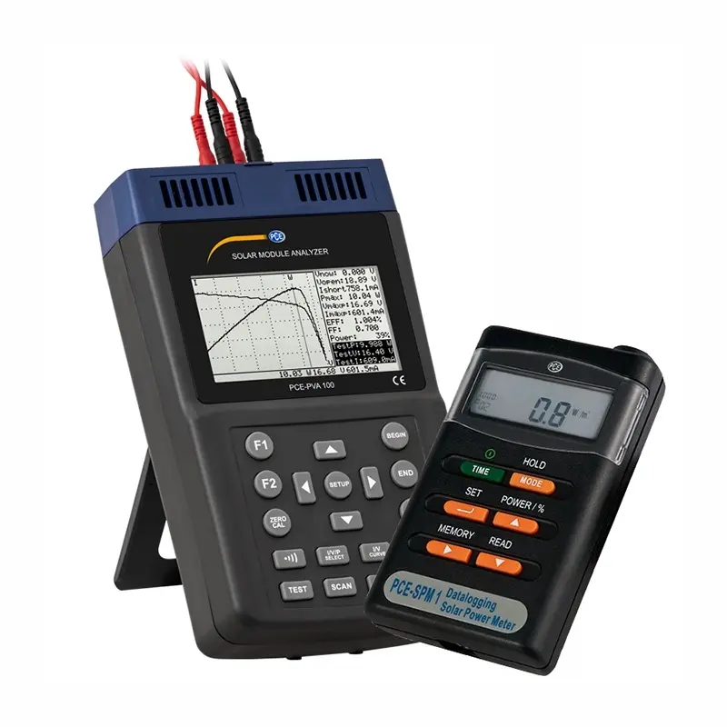 Kit de mesure photovoltaïque PCE-PVA 100-SPM 1-KIT