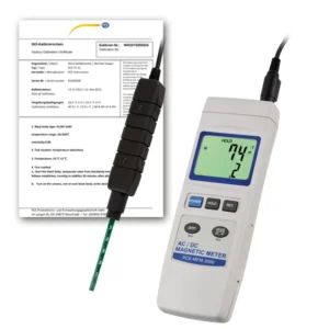 Magnétomètre PCE-MFM 3000-ICA avec certificat d'étalonnage ISO