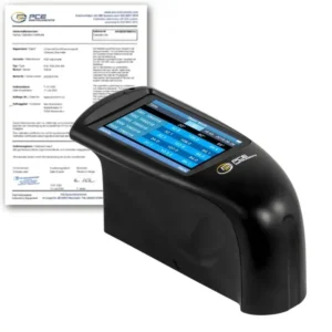 Mesureur d'éclat PCE-IGM 100-ICA avec certificat d'étalonnage ISO