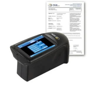 Mesureur d'éclat PCE-IGM 60-ICA avec certificat d'étalonnage ISO