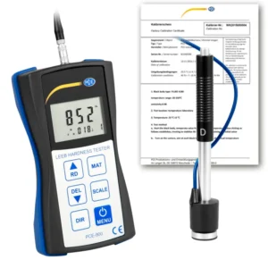 Mesureur de dureté PCE-900-ICA avec certificat d'étalonnage ISO