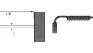 Sonde de température à visser TF-119 type K