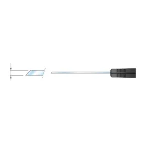 Sonde de température de pénétration/immersion avec extrémité en pointe TF-107 type K