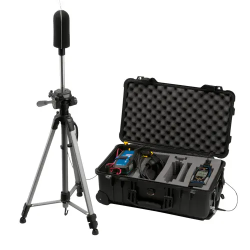 Sonomètre PCE-432-EKIT avec kit pour mesures en extérieur