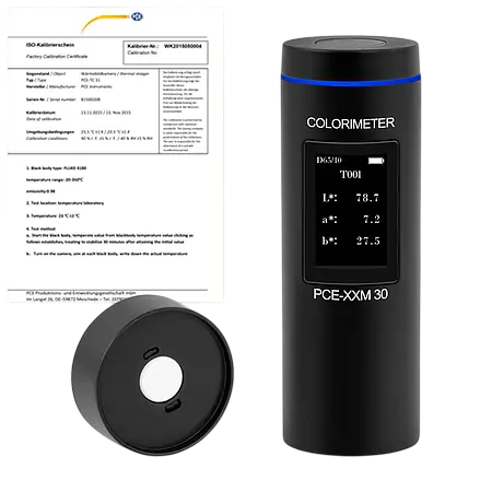 Spectrophotomètre PCE-XXM 30-ICA avec certificat d'étalonnage ISO