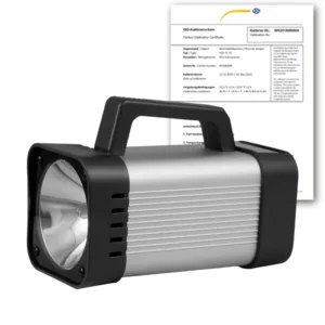 Stroboscope PCE-DSX 20-ICA avec certificat d'étalonnage ISO