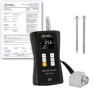 Surveillance des conditions PCE-VM 10-ICA avec certificat d'étalonnage ISO