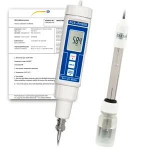 Testeur d'eau PCE-PH20 avec certificat d'étalonnage ISO