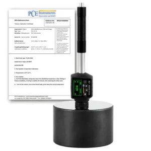 Testeur de dureté PCE-2500N-ICA avec certificat d'étalonnage ISO
