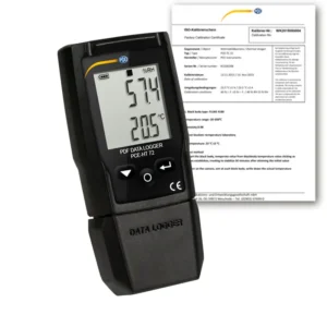 Thermomètre alimentaire PCE-HT 72-ICA pour utilisation en ambiance réfrigérée avec certificat d'étalonnage ISO
